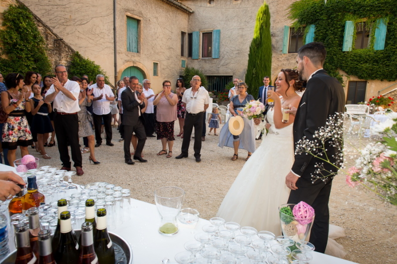 le vin d’honneur et la soirée